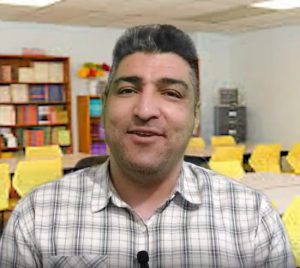 تصویر استاد امین شرافت مدرس زبان انگلیسی